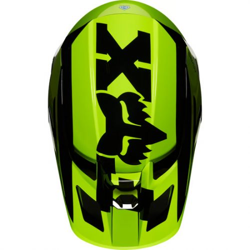 CASQUE FOX V2 HAYL FLUO YLW
