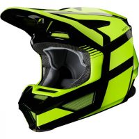 CASQUE FOX V2 HAYL FLUO YLW