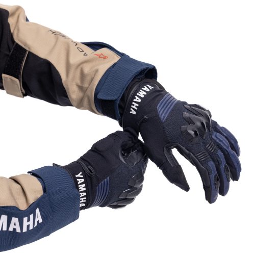 GANTS YAMAHA PERU NOIR-BLEU