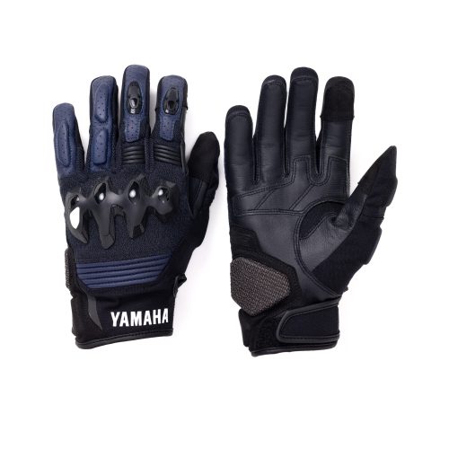 GANTS YAMAHA PERU NOIR-BLEU