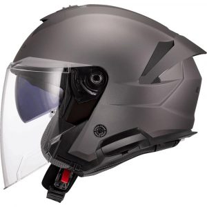 CASQUE LS2 VERSO II MATT TITANIUM
